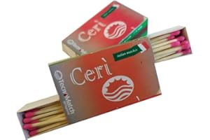 TECNOMATCH fiammiferi CERINO di cera tradizionali doppio cassetto (5)