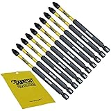 10 puntas magnéticas de 89 mm SabreCut para controladores de impacto, incluye funda