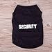 Produktbild rungao Sicherheit Patten klein Katze Hund Puppy Weste T-shirt Haustier Kleidung Sommer Bekleidung Kostüme, schwarz, S