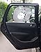 EZ-Bugz Car Window Sun Shades, 2 pk, Giraffe Design