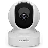 wansview 2K Telecamera Wifi Interno, Videocamera Sorveglianza Interno Wifi con Audio Bidirezionale e Funziona con Alexa, Tele
