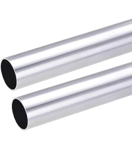 DMiotech 2er-Pack Alu-Rundrohr 300 Mm – 28 Mm Ø Außen, 26 Mm Innen, 6063er Legierung – Für Rahmen & DIY-Projekte
