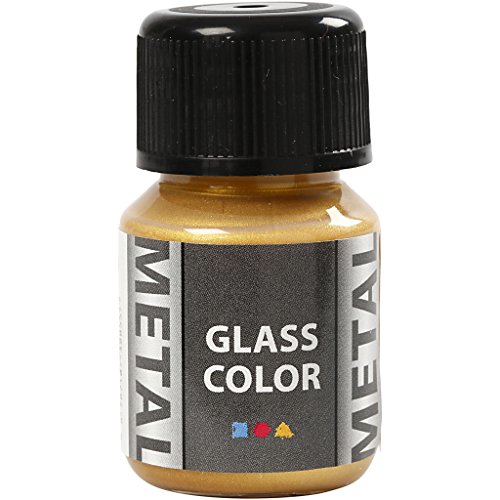 Creativ Company Glasfarbe Metal, 35 ml, Gold