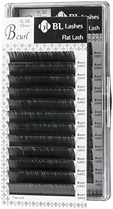 Eyelash Extension BL Flat Lash B Curl Thickness 0.20mm (0.20X10mm)