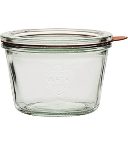 Weck Einmachgläser 580ml - 6er Set Tulpenform Made In Germany