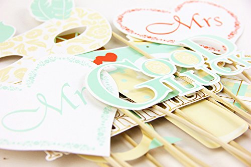 SUNBEAUTY Fotorequisiten Hochzeit Wedding Foto Booth Fotoaccessoire für Hochzeit - 4