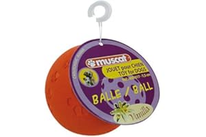 Zolux Jouet Balle en Caoutchouc pour Chien 7,5 cm