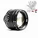 Price comparison product image 7artisans 50mm F1.1 Leica M Mount Fixed Lens for Leica M-Mount Cameras Like Leica M-M Leica M240 Leica M3 Leica M6 Leica M7 Leica M8 Leica M9 Leica M9p Leica M10 - Black