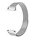 Produktbild KISSION Mesh Milanese Magnetic Bracelet Watch Band für Samsung Galaxy Gear fit 2 SM-R360 (Silber)