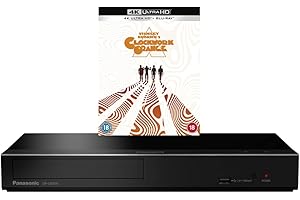 MULTIREGION Panasonic DP-UB450 DVD Regions 1-8 - Blu-ray Region B - Bundle Including A Clockwork Orange