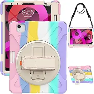 ABOUTTHEFIT iPad Air 4th Generation Case w/Pencil Holder 2020 | iPad Air 4 Case 10.9