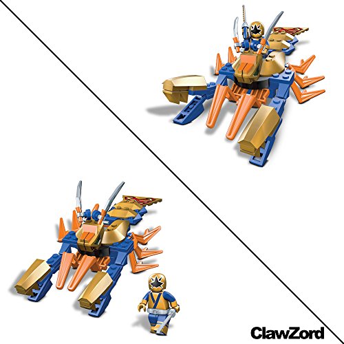 Preisvergleich Produktbild Mega Bloks 5819 - Power Rangers Samurai ClawZord, 91 Teile