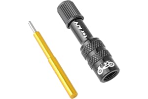 HOUSON Adattatore per valvola forcella anteriore, adattatore gonfiabile per forcella ammortizzata