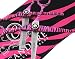CANDURE® - Pink Zebra 5.5" Gift set Hairdressing & Hair Thinning Scissors Barber Salon Shears + Scissors Pouch (SAL-106)