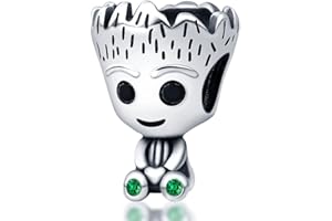 QIKAOLA Abalorios de plata de ley 925 para mujeres, niñas y abalorios Pandora para pulseras y collares europeos