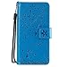 Produktbild Tosim iPhone 11 Pro Hülle Klappbar Leder, Brieftasche Handyhülle Klapphülle mit Kartenhalter Stossfest Lederhülle für Apple iPhone 11 Pro 2019 - TOHHA130052 Blau