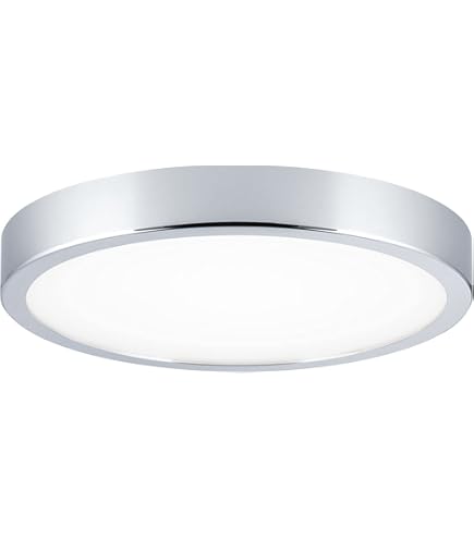 LED plafondlamp Fueva 5 IP44 3000K zwart 16x16cm