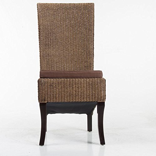 Stuhlkissen Sitzpolster Sitzkissen Stuhlauflage Dekokissen braun 5cm dick - 2