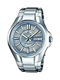 Casio Herren-Armbanduhr XL Edifice Analog Quarz Edelstahl EF-133D-7AVEF