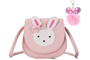 AioTio Simpatica Borsa a Tracolla Per Bambini Con Fiocco, Borsa a Tracolla PU Bambina
