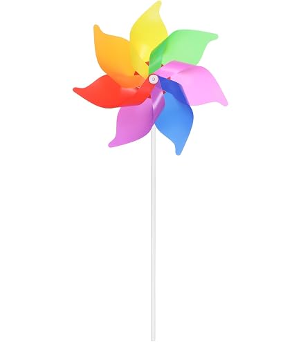 3 Pièces Moulin à Vent Animaux Décoratif Multicolore - Spinner 3D Pour Jardin, Cours Et Balcon