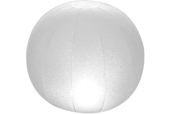 Intex 28693 Lampe LED Flottante Boule, 22cm x 23cm