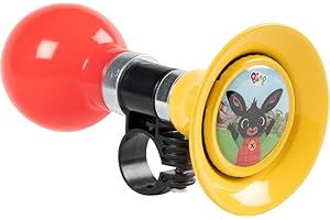 TATAWAY IN VIAGGIO SI CRESCE Tataway trombetta ciclo bambino unisex coniglietto Bing rosso giallo per bicicletta