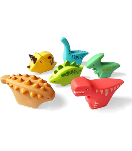 Giocattoli Da Bagno Per Bambini Senza Fori - 12 Animali Marini, Anti Muffa, Sicuri Per Vasca E Piscina - Foto 6