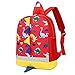 Produktbild Moonuy_Schultasche Baby Jungen Mädchen Kinder Rucksack Dinosaurier Muster Tiere Kleinkind Schultertasche mit Reißverschluss