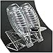 Produktbild Abtropf-halter und Flaschen-ständer . Zubehör für 2 Sodasteam Glasflaschen für z.B. Soda-stream Crystal Source Easy Cool Abtropfgestell Trockenständer Abtropfständer aus Acryl. Einführungs-Angebot !