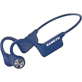 SANOTO Kemik İletimli Kulaklıklar Bluetooth 5.3, A&ccedil;ık Kulak Kulaklığı Kablosuz Bluetooth, 8 Saat &Ccedil;alma S&uuml;resi Uzun Pil &Ouml;mr&uuml;, 
