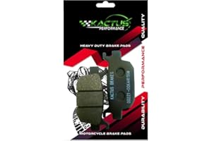 KACTUS SH125cc SH300cc Pads 2010-2025 R | FES 125 S-Wing 07-15 Rear | NSS 125 Forza 2 Piston Caliper 15-22 Rear | Vendetta 250 LJ250-3V 19-21 R | Metropolis 400 RS 3 Wheel 17-21 Front
