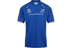 Kappa Kombat Alonso Alpine F1 Camiseta Unisex Adulto