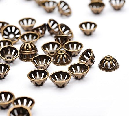 Beads Unlimited Bead Cap, Metal, Gold, 10x5mm