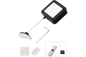 I3C 1.8M TV-Fernbedienungs Verlust Verhinderungskabel, Anti-Diebstahl Kabelbox, Ferngesteuertes Anti-Verlust-Seil, Hardware-Kabelschloss, Ferngesteuertes Sicherheitsschloss für TV, DVD,Spielkonsolen