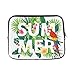 Price comparison product image ASKSWF Design Custom Abstract Summer Tropical Sleeve Soft Laptop Case Bag Pouch Skin for Air 15inch"(2 Sides)