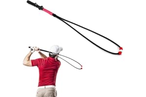 Dapuly Corde d'entraînement de golf portable - Poignée réglable - Correction des mouvements - Pour le golf et les débutants