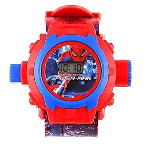 SELLORIA Digital Boys Watch (Red Dial Red Colored Strap)