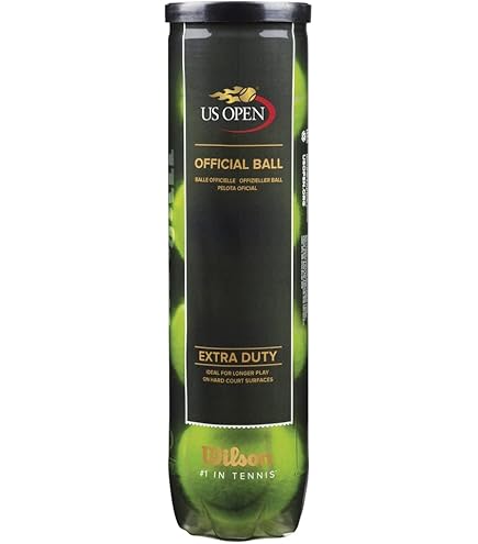 Wilson US Open Palline Da Tennis - Confezione Da 18 Tubi (72 Palline) Per Allenamento - Foto 5