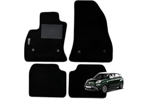 W-PARTS SERIE 4 TAPPETI - TAPPETINI IN MOQUETTE NERI PER 500L DAL 2012 al 2017