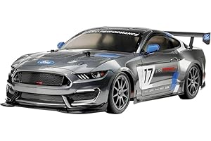 Tamiya 51614-600 51614 Ford Kit de carrosserie Mustang GT4 WB257 mm Accessoires pour Voiture télécommandée, carrosserie de Rechange, modélisme RC