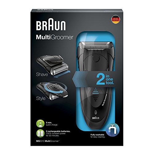 Braun Multigroomer Bartschneider MG5010, Rasierer und Trimmer, schwarz - 4