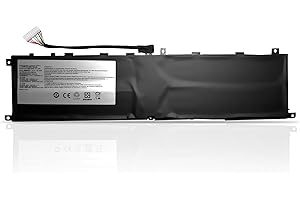 HUBEI BTY-M6L Sostituzione della batteria del laptop per MSI GS65 GS75 Stealth Thin 8SE 8SF 8SG 8RF 9SD 9SE 9SF 9SG PS63 Modern 8RC P65 Creator 8RD 8RE P75 GS60 Series(15.2V 80.25Wh)