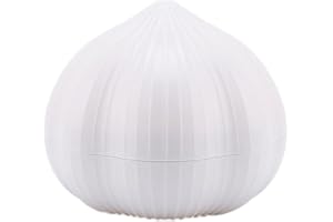 NIKTULE Garlic Press, Garlic Crusher, Garlic Chopper, Garlic Grinder, Manual Rotary Grinding and Churning Garlic/Chili/Ginger, Easy to Clean Kitchen Creative Garlic Crush Grinder