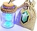 Price comparison product image HEY LISTEN! Link Cosplay Fairy in A bottle, with blue LED and Rubinbeutel