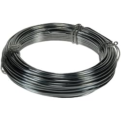Bulk Hardware BH00327 Fil de Fer de jardin galvanisé 2 mm x 20 m