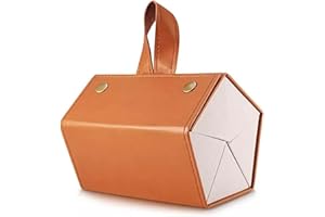 Cokritsm Caja de Almacenamiento de Gafas, 5 Ranuras Plegable Múltiples Gafas de Sol, Estuche de Gafa para Almacenar Anteojos, Gafas de Sol Presentación Gafas Pantalla para Hombre y Mujer