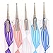 Set of 5 Multi Coloured Swirl Double Ended Nail Art Dotting/Marbleizing tools By KurtzyTM