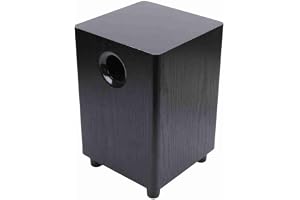 Goshyda 6,5 Tums Passiv Subwoofer, 100 W Power Home Subwoofer Förbättrad Bas Surroundeffekt, för Hemmabioparty, Plug and Play