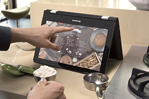 Lenovo Yoga 300 11 6 inch Convertible Touchscreen Notebook  Intel Celeron N2940  2 GB RAM  32 GB eMMC  WLAN  Bluetooth  Camera  Integrated Graphics  W